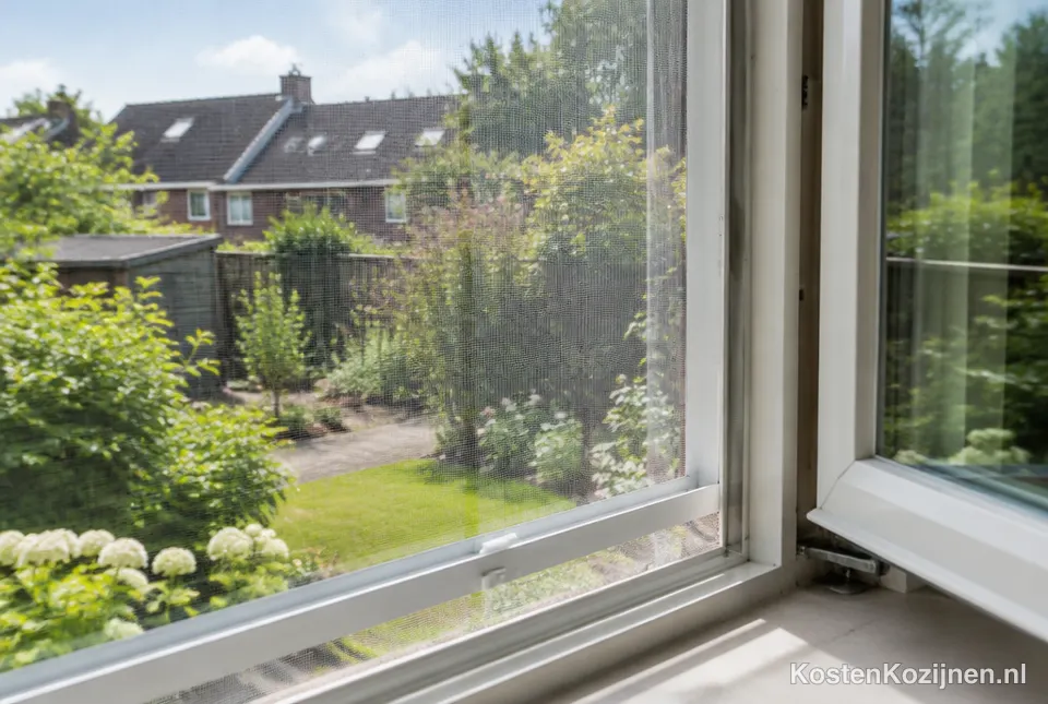Hor voor een raam